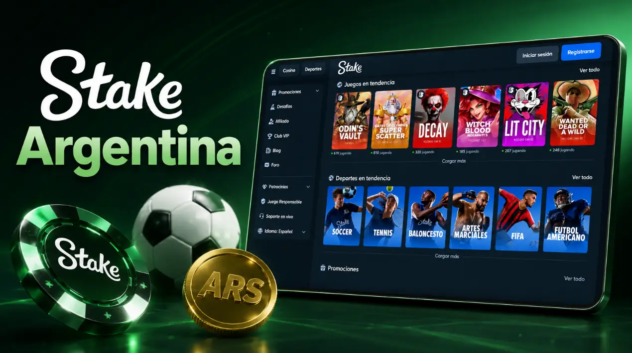 Stake Argentina Casino Online para Jugar y Apostar con Pesos Argentinos